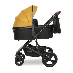 Детска количка Lorelli BOSTON с кош за новородено Lemon CURRY - 10021832338A - view 4
                  