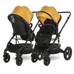 Детска количка Lorelli BOSTON с кош за новородено Lemon CURRY - 10021832338A - view 7
                  