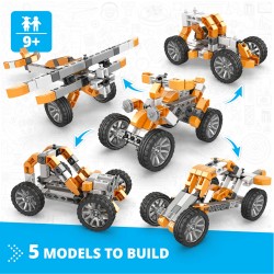 Конструктор Engino Inventor Mechanics - Четириколка, 5в1 - 6611020175 - view 8
                  