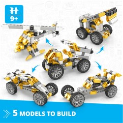 Конструктор Engino Inventor Mechanics - Самосвал, 5в1 - 6611020176 - view 8
                  