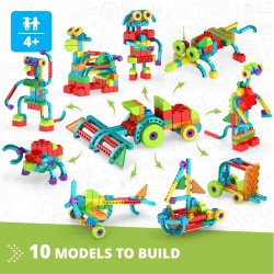 Конструктор Engino Qboidz - Селскостопански трактор, 10в1 - 6611020180 - view 9
                  