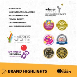 Конструктор Engino Creative Builder - Колесен товарач, 3в1 - 6611020215 - view 6
                  