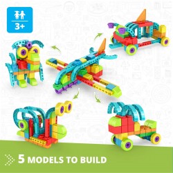 Конструктор Engino Qboidz - Самолет, 5в1 - 6704010018 - view 13
                  