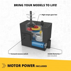 Конструктор Engino Creative Builder Motorized, 120в1 - 6704010022 - view 4
                  