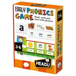 KIT EDUCAȚIONAL HEADU MONTESSORI - JOC FONETIC DE ÎNCEPUT, 47 BUC. - HEN57649 - HEN57649 - view 1