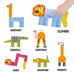 PUZZLE EDUCAȚIONAL HEADU -... - HMU57847 - view 2