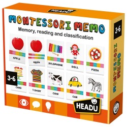 JOC EDUCAȚIONAL HEADU MEMORY - SORTEAȚI ȘI CLASIFICAȚI, 72 PIECI - HMU57892 - HMU57892 - view 1