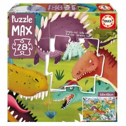PUZZLE EDUCA MAX - DINOZURI, 28 BUC. - EDU19954 - EDU19954 - view 1