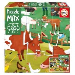 PUZZLE EDUCA MAX - FERMA, 28 BUC. - EDU19955 - EDU19955 - view 1