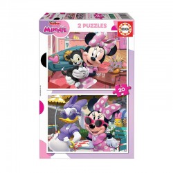 PUZZLE COPII EDUCA - MINI MOUSE - 2X20 BUC. - EDU19297 - EDU19297 - view 1