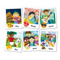 Пъзел и игра 2в1 Hape Световна обиколка, 105 части - H1626 - view 4
                  