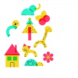 Цветове и форми Hape, 179 части - H2011 - view 4
                  