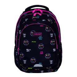 RUCSAC STUDENT CAP ZÂMBTE CU sclipici, AB300, 42X30X19CM - AS502024112 - AS502024112 - view 1