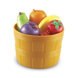 SET FRUCTE PLASTIC RESURSE DE ÎNVĂŢARE ÎN COŞ - 6611140058 - 6611140058 - view 1