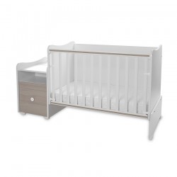Детско легло Lorelli TREND PLUS 70/160 бяло+кехлибар - 10150590044P - view 4
                  