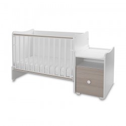 Детско легло Lorelli TREND PLUS 70/160 бяло+кехлибар - 10150590044P - view 5
                  