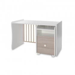 Детско легло Lorelli TREND PLUS 70/160 бяло+кехлибар - 10150590044P - view 6
                  