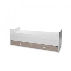 Детско легло Lorelli TREND PLUS 70/160 бяло+кехлибар - 10150590044P - view 8
                  