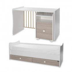 Детско легло Lorelli TREND PLUS 70/160 бяло+кехлибар - 10150590044P - view 10
                  