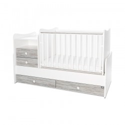PAT TRANSFORMANT COPII COMBO LORELLI 172/72CM ALB/ART NOU - 10150560043A - 10150560043A - view 1