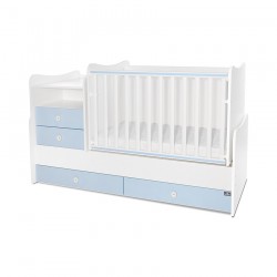 PAT TRANSFORMANT COPII LORELLI COMBO 172/72CM ALB/ORHIDEE ROZ - 10150560039A - 10150560039A - view 1