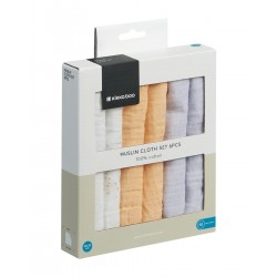 SET 6 LAVERZE MUSELINA 30X30CM KIKKA BOO SEALLY ME - 31103010101 - 31103010101 - view 1