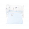 SET DE DORMIT CU BRODERIE 2 PUC. STIL EU 60/120 KIKKA BOO DREAM BIG BLUE - 41101020118
