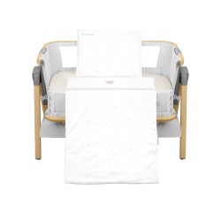 Бебешки спален комплект за мини-кошара 5ч Kikka Boo Dream Big Beige - 41101050061 - view 1