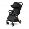 Cărucior pentru bebeluși LORELLI LORET 2B1 CU PLATARE AUTOMATĂ JASP NEGRU - 10021992401