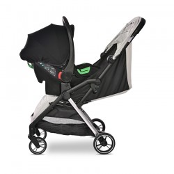 Детска количка Lorelli LORET 2в1 с автоматично сгъване Grey Jasper - 10021992406 - view 3
                  