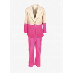 SET COPII ARCOBALENO CU SACĂ ȘI PANTALONI PENTRU BEBE - 5229 fuxia - 5229 fuxia - view 1