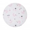 SET DE DORMIT CHIPOLINO PENTRU MINI COS LUNA ALB/ROZ - KOSCLOSET05WP