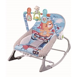 SCAUN MUZICAL CHIPOLINO "BABY SPA" SCAUN ALBASTRU - SHEBS02301BL - SHEBS02301BL - view 1