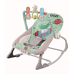 SCAUN MUZICAL CHIPOLINO "BABY SPA" VERDE - SHEBS02302GR - SHEBS02302GR - view 1