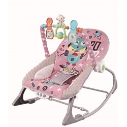 Музикален шезлонг Chipolino Baby Spa розов - SHEBS02303PI - view 1
                  