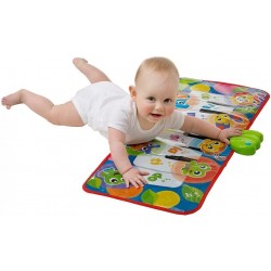 Музикална играчка 3 в 1 Playgro - Пиано-пътека, със звуци от джунглата, 6м+ - PG.0159 - view 4
                  