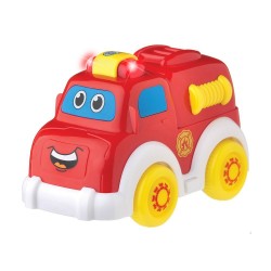 CAMION DE POMPIERI CU LUMINI SI SUNETE DIN SERIA PLAYGRO +LEARN PENTRU COPII 12-36M - PG.0707 - PG.0707 - view 1