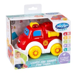 Камионче Пожарна със светлини и звуци от серията Playgro +LEARN за деца 12-36м - PG.0707 - view 3
                  