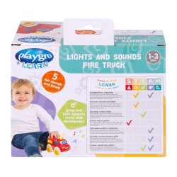 Камионче Пожарна със светлини и звуци от серията Playgro +LEARN за деца 12-36м - PG.0707 - view 4
                  