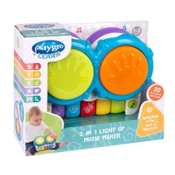 Музикална играчка 2в1 Пиано и Барабани от серията Playgro +LEARN за деца 12-36м - PG.0709 - view 3
                  