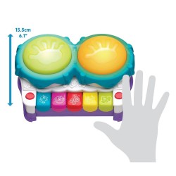 Музикална играчка 2в1 Пиано и Барабани от серията Playgro +LEARN за деца 12-36м - PG.0709 - view 5
                  