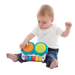 Музикална играчка 2в1 Пиано и Барабани от серията Playgro +LEARN за деца 12-36м - PG.0709 - view 6
                  