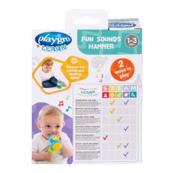 Активна играчка със светлина и звуци ЧУК от серията Playgro +LEARN за деца 12-36м - PG.0710 - view 4
                  