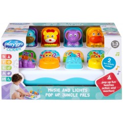 Музикална играчка Playgro + Learn - Изскачащи животни, със светлини - PG.0720 - view 3
                  