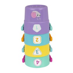 Активна играчка Playgro Кофички с жетони за броене и сортиране (12-36м) - PG.0724 - view 3
                  