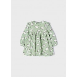 ROCHIE DE COPII PRIMARIA CU MANECA LUNGA SI APLICATI PENTRU BEBE - 2963-011 - 2963-011 - view 1