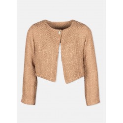 JACHETA COPII ARCOBALENO PENTRU FATA - LMF2917 bej - LMF2917 beige - view 1