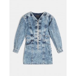 ROCHIE GUESS DENIM LUNGĂ PENTRU FETE - J2YK24D4EU0BLOB - J2YK24D4EU0BLOB - view 1