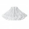 FUSTĂ COPII SCURTĂ TUTU ARCOBALENO TUTU PENTRU BEBE FETĂ - IO2222 bianco