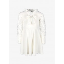 ROCHIE FORMALA ARCOBALENO CU PANGLICA SI MANECI DANTELA PENTRU FATE - JD637 - JD637 - view 1